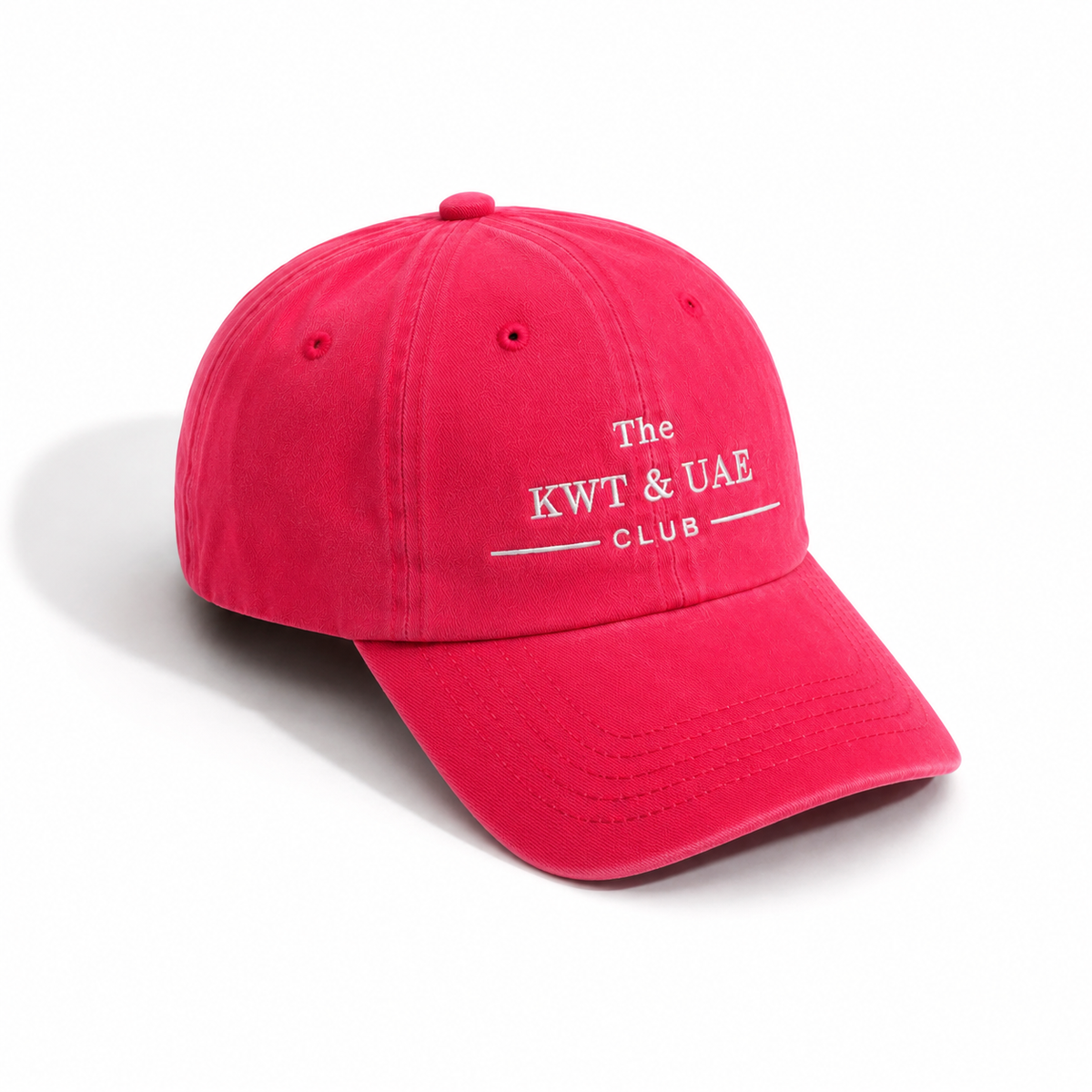 THE KWT & UAE CLUB CAP HOT PINK