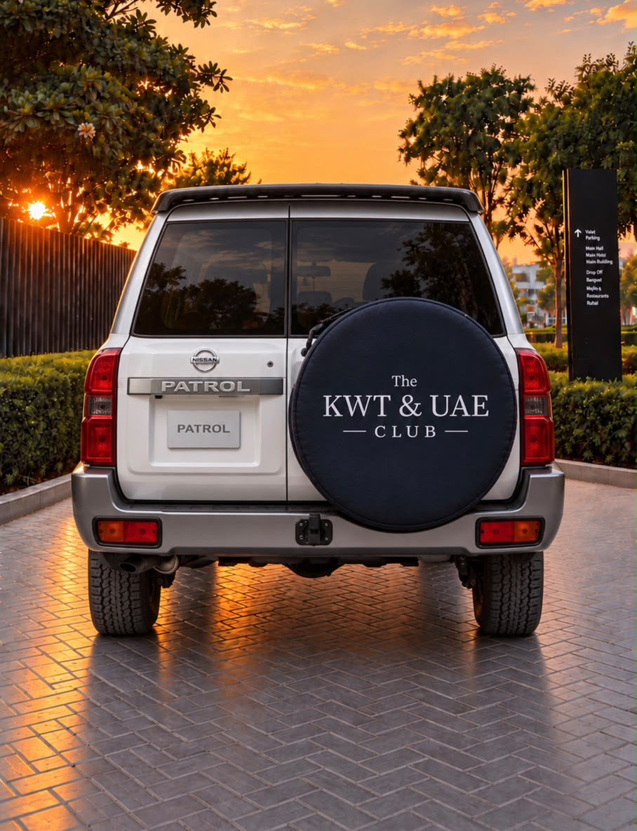 The Kwt & Uae Club Tire Cover