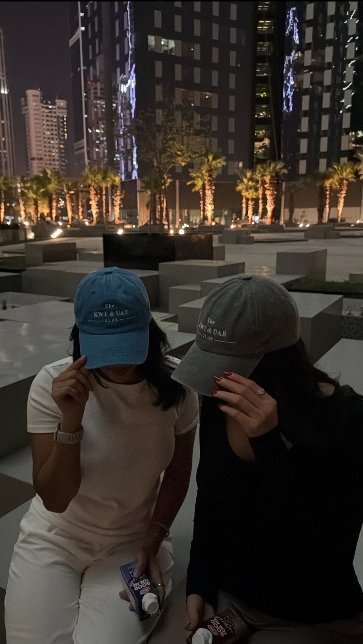 THE KWT & UAE CLUB CAP SAPPHIRE BLUE