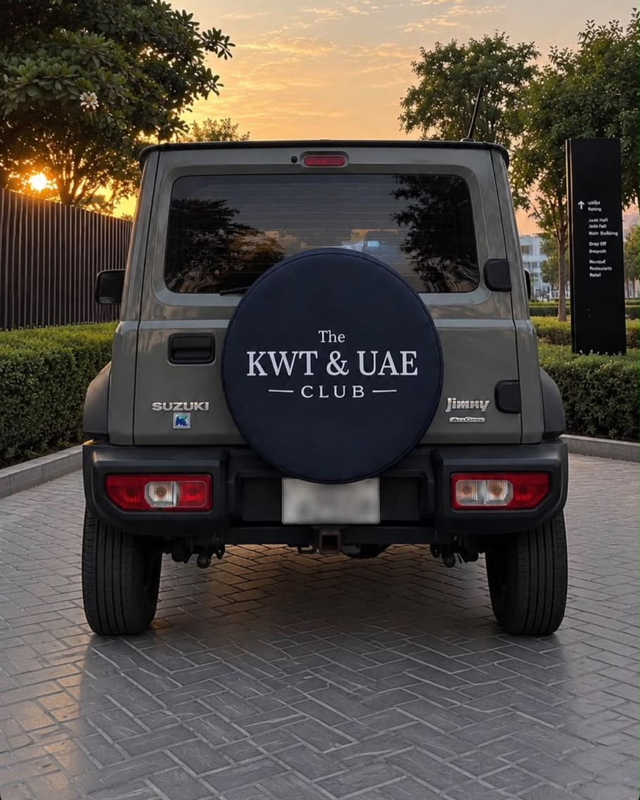 The Kwt & Uae Club Tire Cover