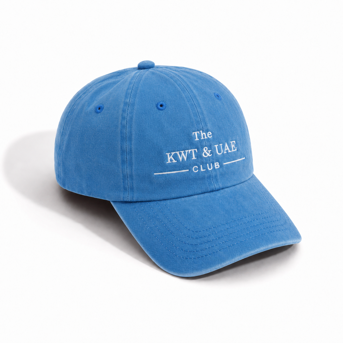 THE KWT & UAE CLUB CAP SAPPHIRE BLUE