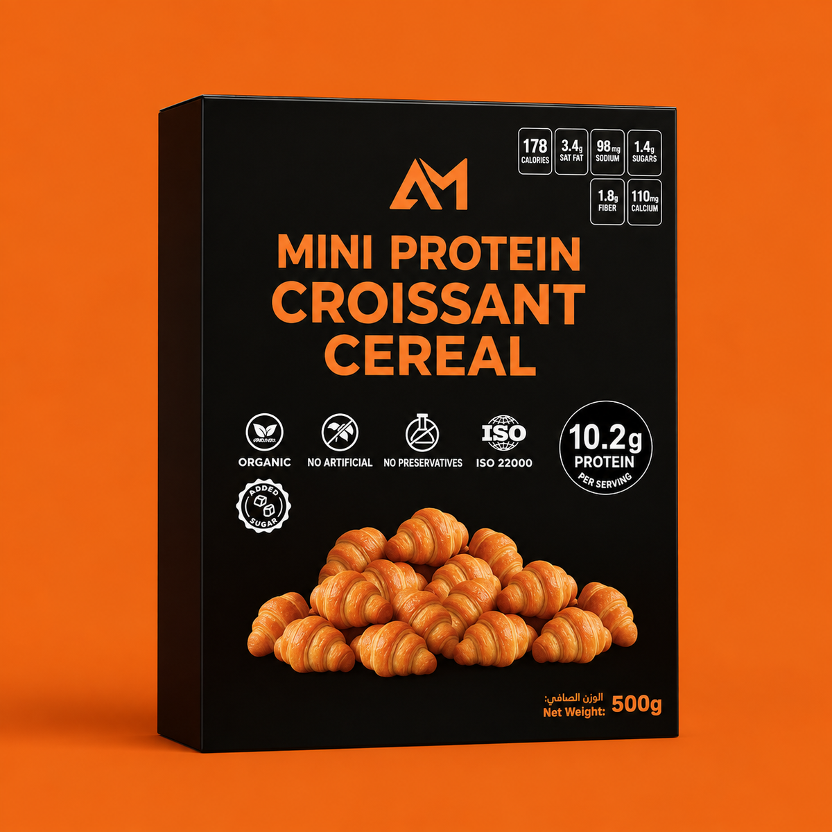 AM MINI PROTEIN CROISSANT CEREAL