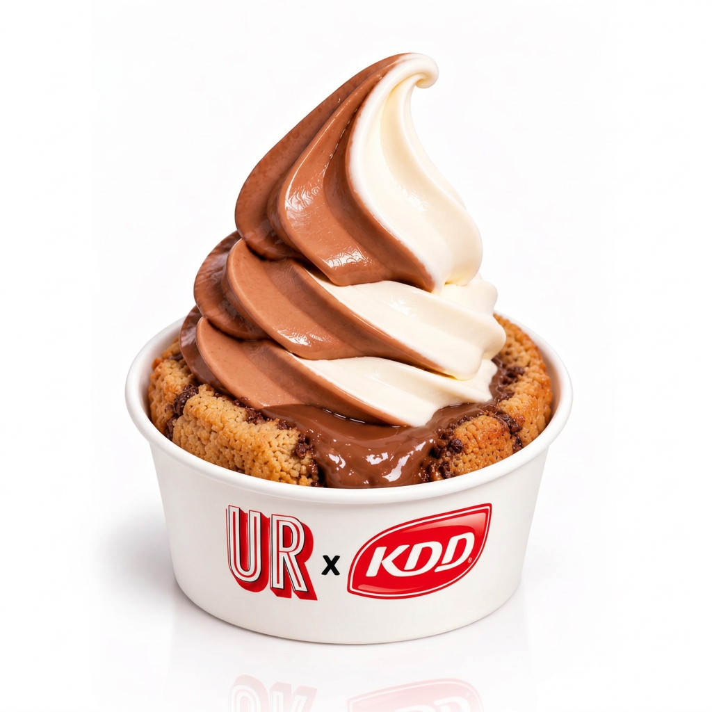 UR MOLTEN COOKIES WITH KDD ICECCREAM
