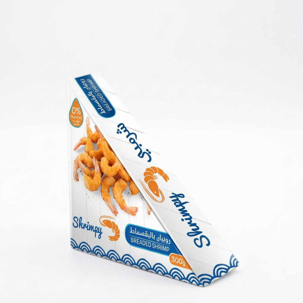 SHRIMPY frozen breaded shrimp 300g