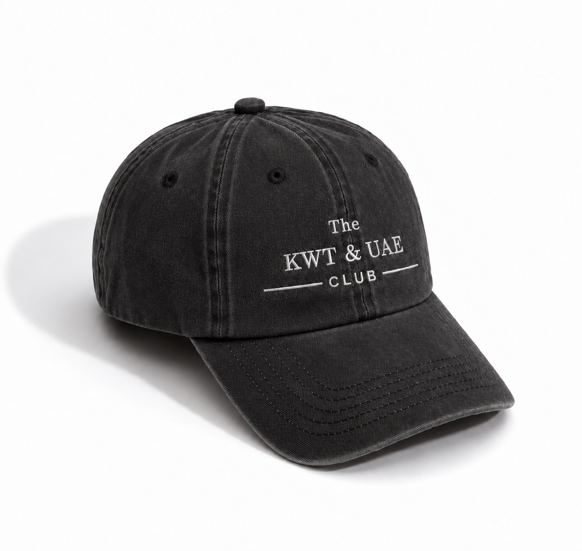 THE KWT & UAE CLUB CAP STERLING GREY