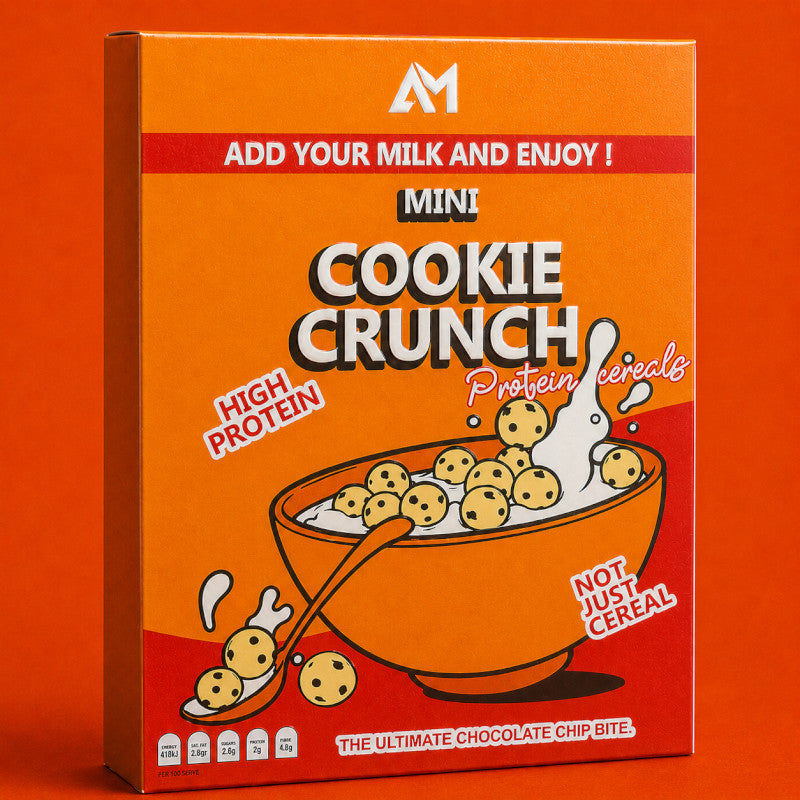 AM Mini Cookie Crunch Protein Cereal